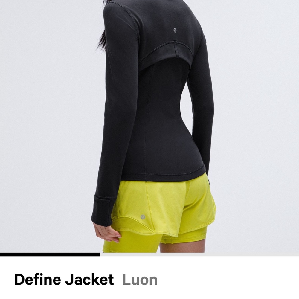 Black lululemon define jacket Luon
Black
Size 4
Perfect condition